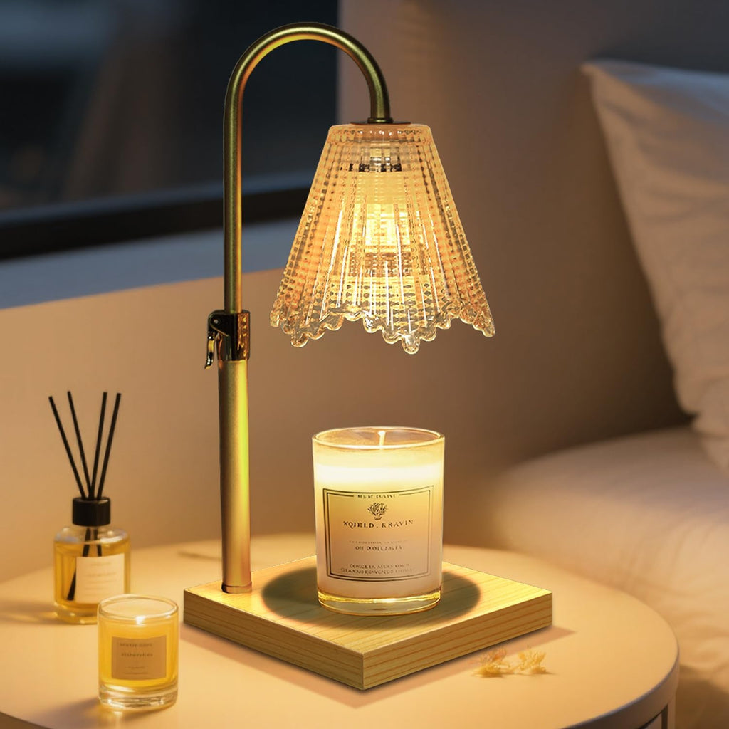 Skiennix Candle Warmer Lamp - Dimmable with Timer | Perfect Birthday Gift for Women & Home Decor