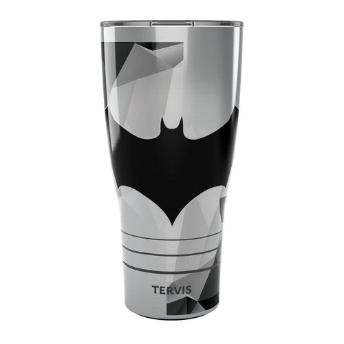 Tervis Traveler DC Comics Batman Lineage Triple Walled Insulated Tumbler Travel Cup Keeps Drinks Cold & Hot, 30oz, Stainless Steel