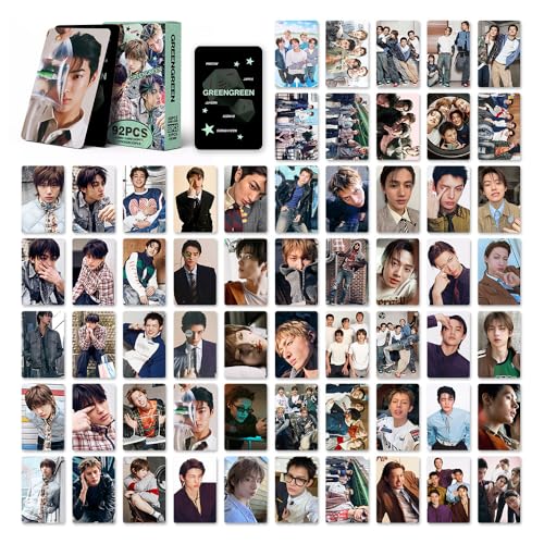 Yuto GREENGREEN Photocard Set - 92PCS Lomo Cards & Stickers (Version A)