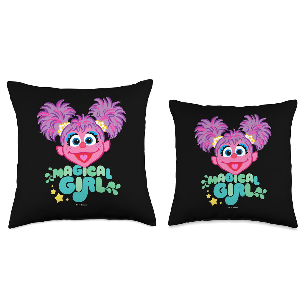 Sesame Street Abby Cadabby Magical Girl Throw Pillow