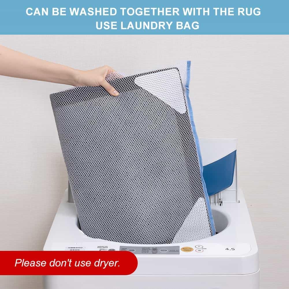 Rug-Gripper Anti-Slip Rug Pads - Extra Sticky Grippers for Tile & Hardwood Floors | 12x12cm, 4 Pieces