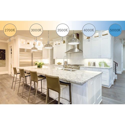 HALO HLB 6 in Square Canless Ultra-Thin LED Recessed Lighting Wafer Light, 900 Lumens, 5 Selectable Color Temperatures 2700K-5000K, Wet Rated, Energy Star Certified for Ceiling and Shower