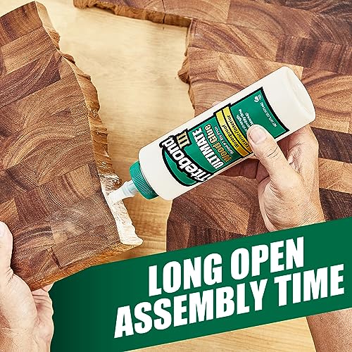 Titebond III Ultimate Wood Glue 8 Oz - Waterproof Adhesive for Woodworking