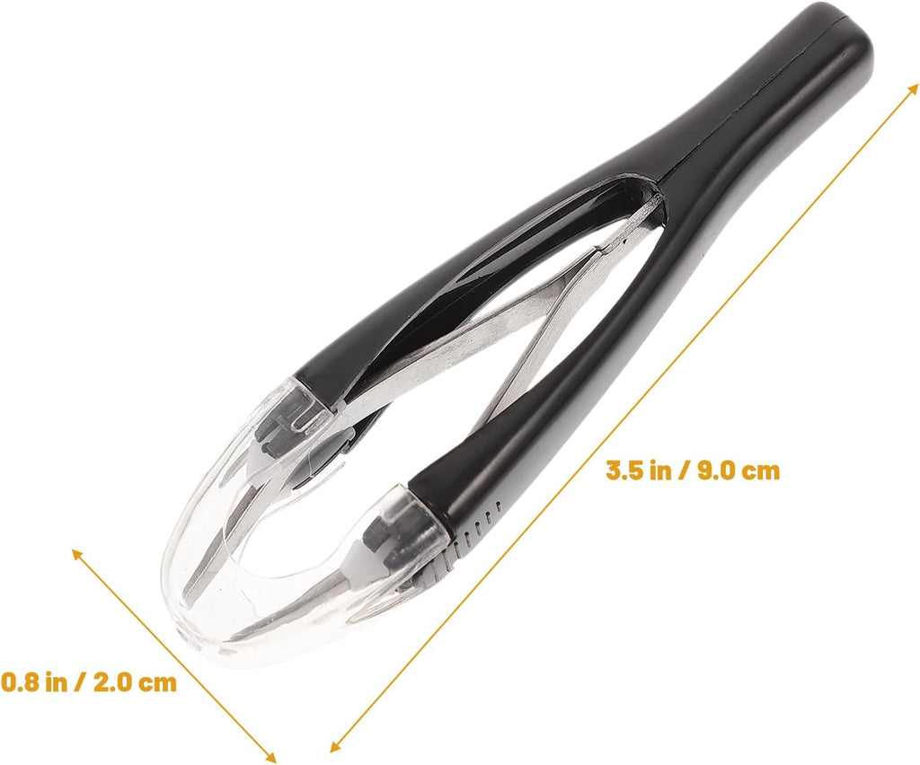 Skiennix Automatic Eyebrow Tweezers Set - Professional Retractable Design for Effortless Hair Removal