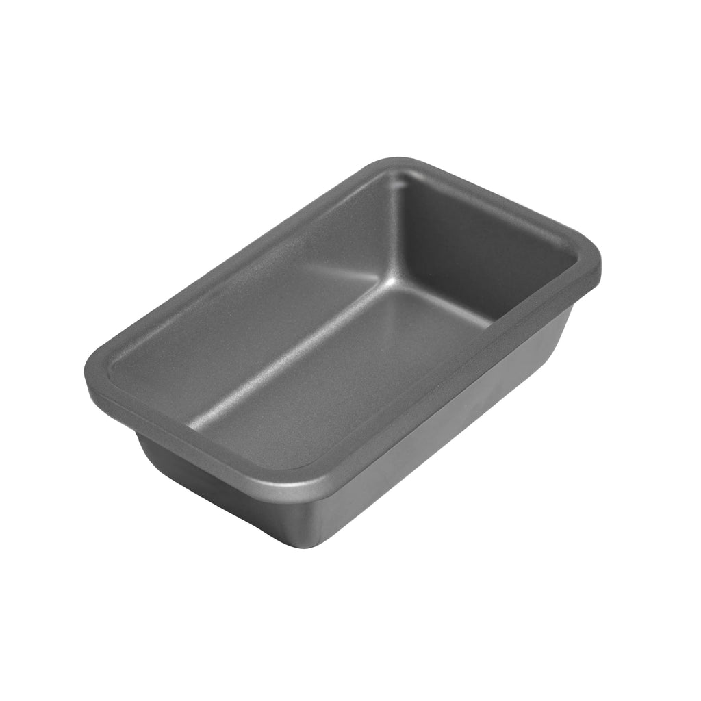 Wilton Silver Non Stick Loaf Pan, Bread and Meatloaf Pan, Made without PFAS, Durable Steel, Even Heating, 8 x 4 Inch