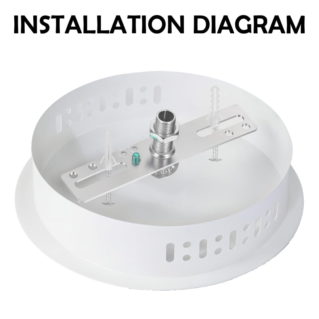 4 Inch Ceiling Light Fixture Mounting Bracket Kit, 4 PCS Light Crossbar Mounting Bracket Universal Lamp Fixture Hardware Set Lighting Crossbar Kit Ceiling Lights Plate for Chandelier Wall Lights