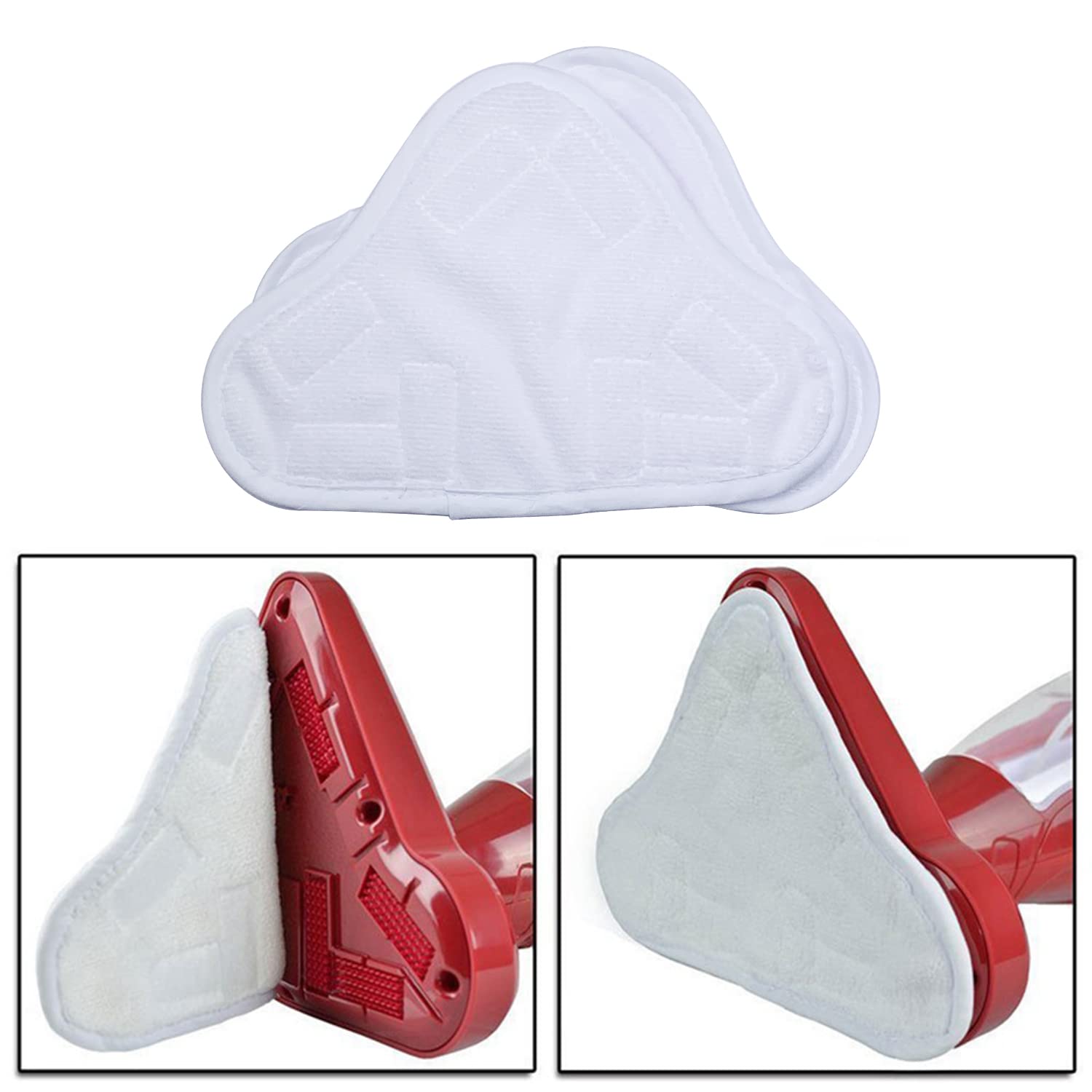 Aziliogcc 10 Pack h20x5 Replacement Pads Compatible with H20 Mop X5 Steam Cleaner Mop Pads
