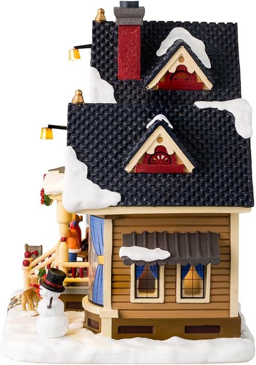 Lemax Christmas Village - Christmas Eve at Grandma's Battery Operated LED Display | 45221