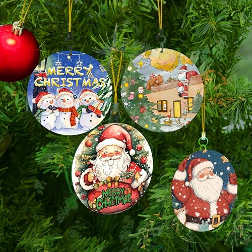 Iweca Neighbor Christmas Ornament - Acrylic Hanging Friend Gift Sign