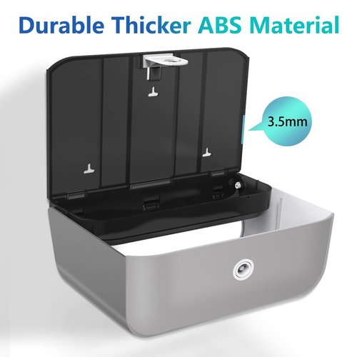 Commercial Paper Towel Dispenser Holder Wall Mount, Multi-fold Trifold C Fold Hand Towel Dispenser, Bathroom Paper Towel Dispenser, Toilet Paper Napkin Holder
