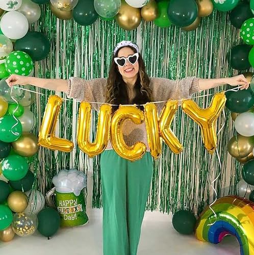 St. Patrick's Day Rhinestone Shamrock Knotted Headband for Women