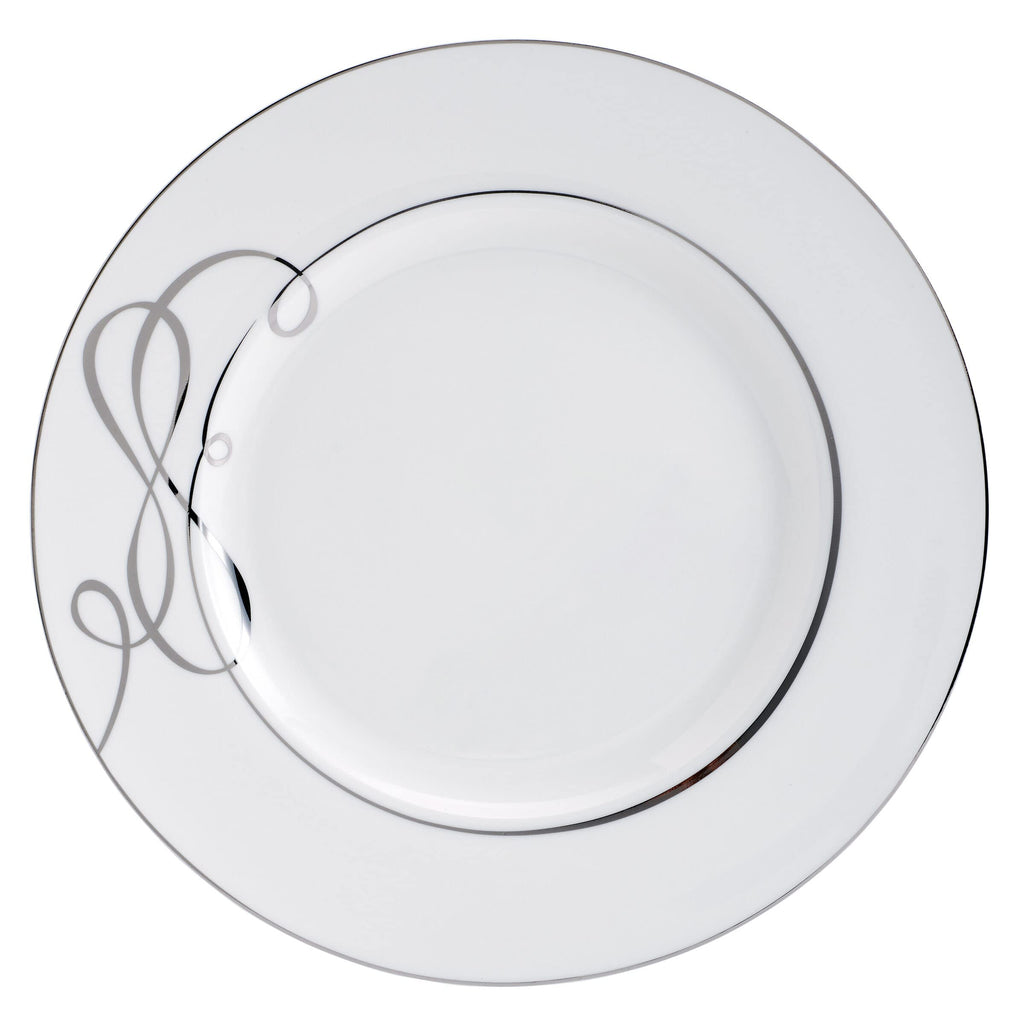 Mikasa Love Story Platinum Banded Dinner Plates, Set of 4