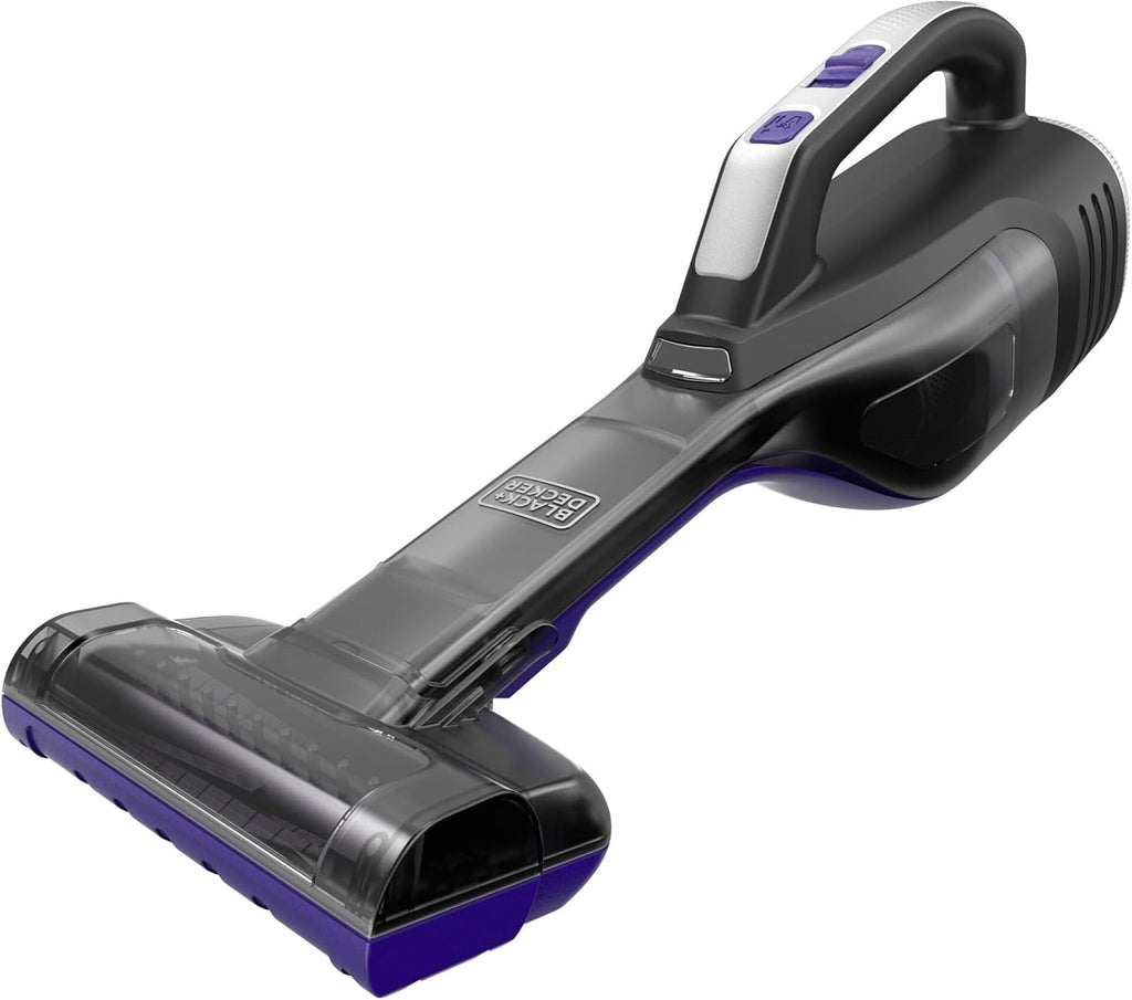 BLACK+DECKER Dustbuster Pet Hair Vacuum - Cordless Handheld with Powerful Suction & LED Light | Includes Pet Brush & Crevice Tool