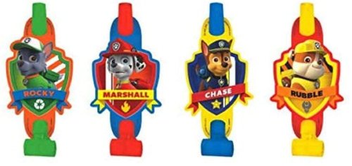 Paw Patrol Blowouts Ultimate Party Pack - 5", 6 Packs of 8 - Must-Have Fun Birthday Party Favors for Kids (48)
