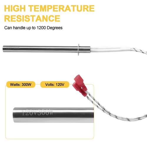 Adviace SRV7000-660 Pellet Stove Igniter for Pelpro PP130, PP130-B, PP60, PP70, PPC90, TSC90 Pellet Stove, Pleasant Hearth PH35PS, PH50CABPS and Quadra-Fire Outfitter I Pellet Stoves Parts, 2 Pack.