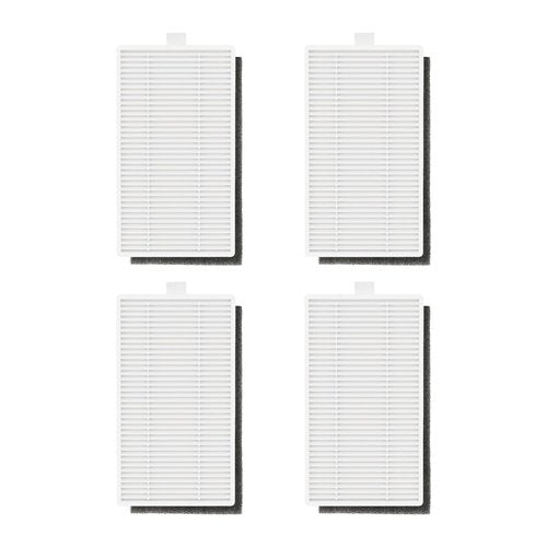Lefant 4 Filters & 4 Filter Sponges Replacement Kit Only for Lefant M330 Pro Robot Vacuums