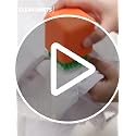 Selaurel Silicone Laundry Brush Scrub - 2 Pack (Green and Orange)