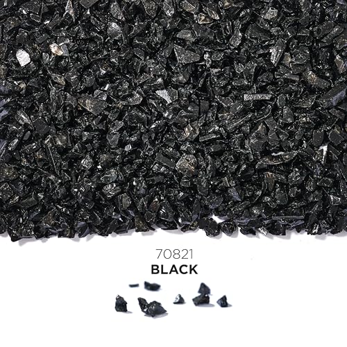 Fragment Effects Black Glass Chips - 6 oz for DIY Crafts