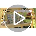 RABUSOFA Colorful Floral Spring Pillow Cover 12x20 - Pack of 1