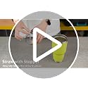 Ullnosoo 9-Inch Reusable Straws Set for YETI Tumblers - 4 Pcs with Cleaning Brushes