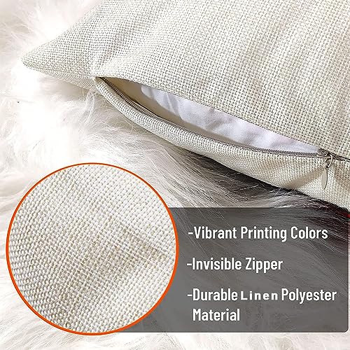 RABUSOFA Waterproof Outdoor Pillow Covers 12x20 - Teal Blue