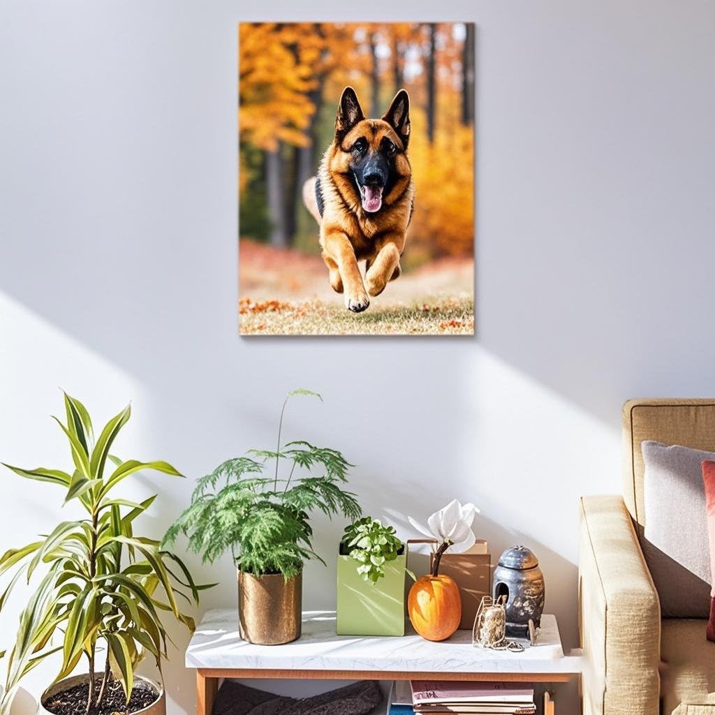 Skiennix Personalized Canvas Print - Custom Wall Art for Bedroom & Living Room | 20" W x 24" H