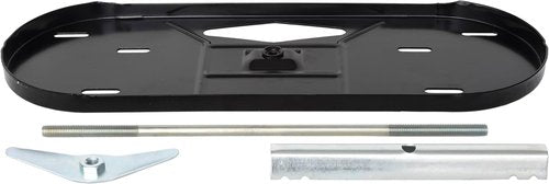 Flame King Dual RV Propane Tank Cylinder Rack - Holds 40lb Tanks for RVs & Trailers - KT40MNT