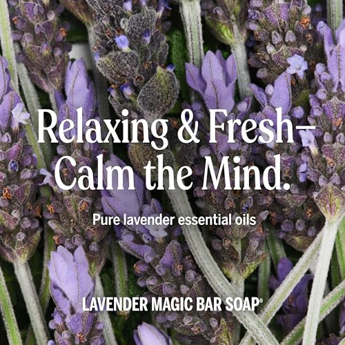 Dr. Bronner's Pure-Castile Lavender Soap Bar, 5 oz