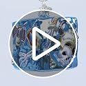 Dungeons & Dragons Gelatinous Cube Glass Ornament - Handcrafted Holiday Decor