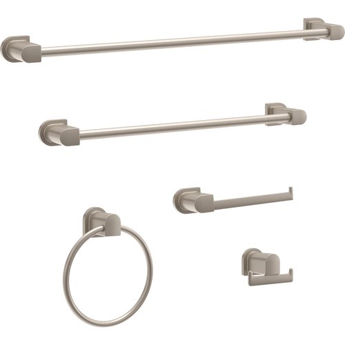 Peerless PA419-BN Xander Double Towel Hook, SpotShield Brushed Nickel
