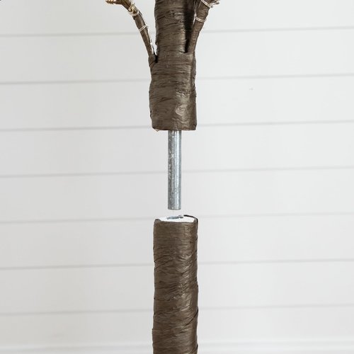 Nearly Natural 6ft. Pre-Lit Artificial Twig Tree with 480 Warm White LED Lights