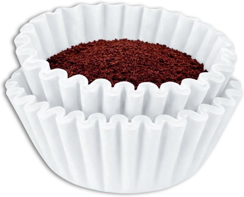 Coffee Filters | Regine Switzerland 100 Count Disposable Basket Filters - Fits 8-12 Cup Machines, 7.875 x 3.25 Inch
