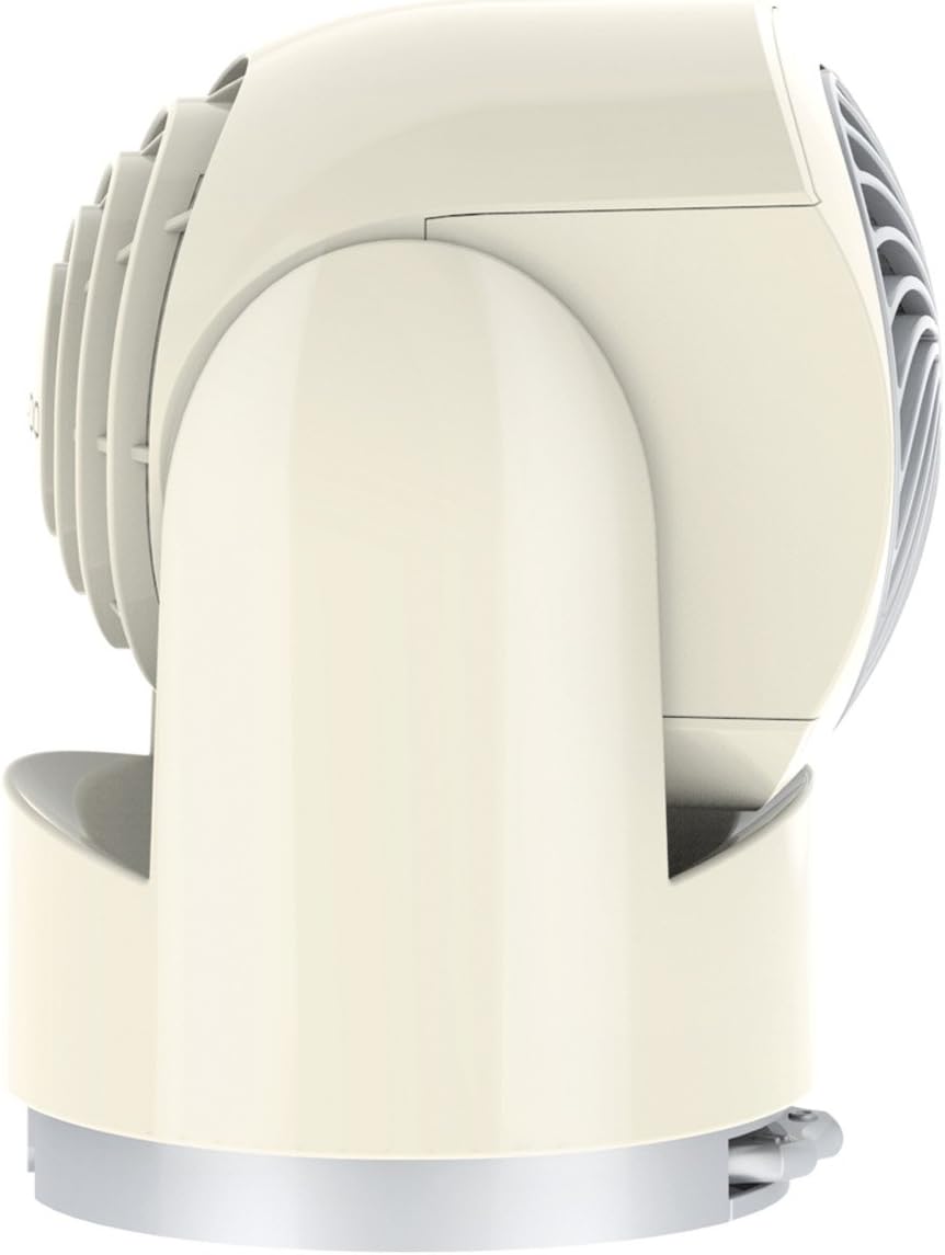Vornado Flippi V6 Compact Air Circulator Fan - Quiet Portable Design | Adjustable Head, 2 Speeds, Vintage White