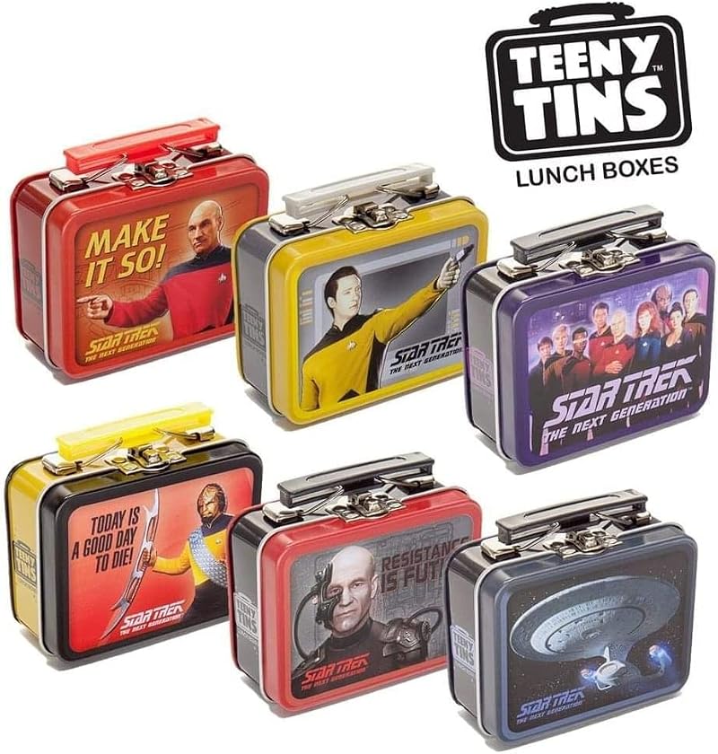 Star Trek Teeny Tin Lunch Box - Random Design, 3" Mini Collector's Tin