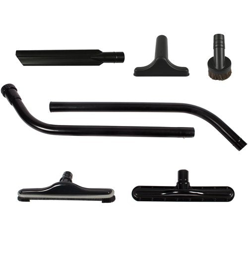 Cen-Tec Systems Backpack Vacuum Attachment Kit with EZ-Glide Tool, 14" Floor Brush, and 2-Piece S-Wand
