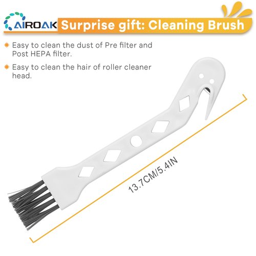 HV380 Filters for Shark Rocket DuoClean Vacuum HV380 HV380C HV380W HV381 HV381C HV382 HV384Q UV380 ZS360 ZS360C ZS361C ZS362, 4 Foam & Felt Filters 4 Post-Filters Replace Part # XPMFK320 & XPSTFH380