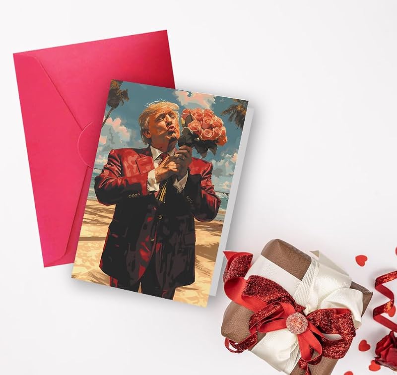 Funny Valentine's Day Card for Husband Wife Boyfriend Girlfriend with Envelope