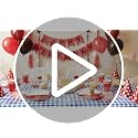 50 Pack Cartoon Animation 7-Inch Paper Plates for Kids' Parties