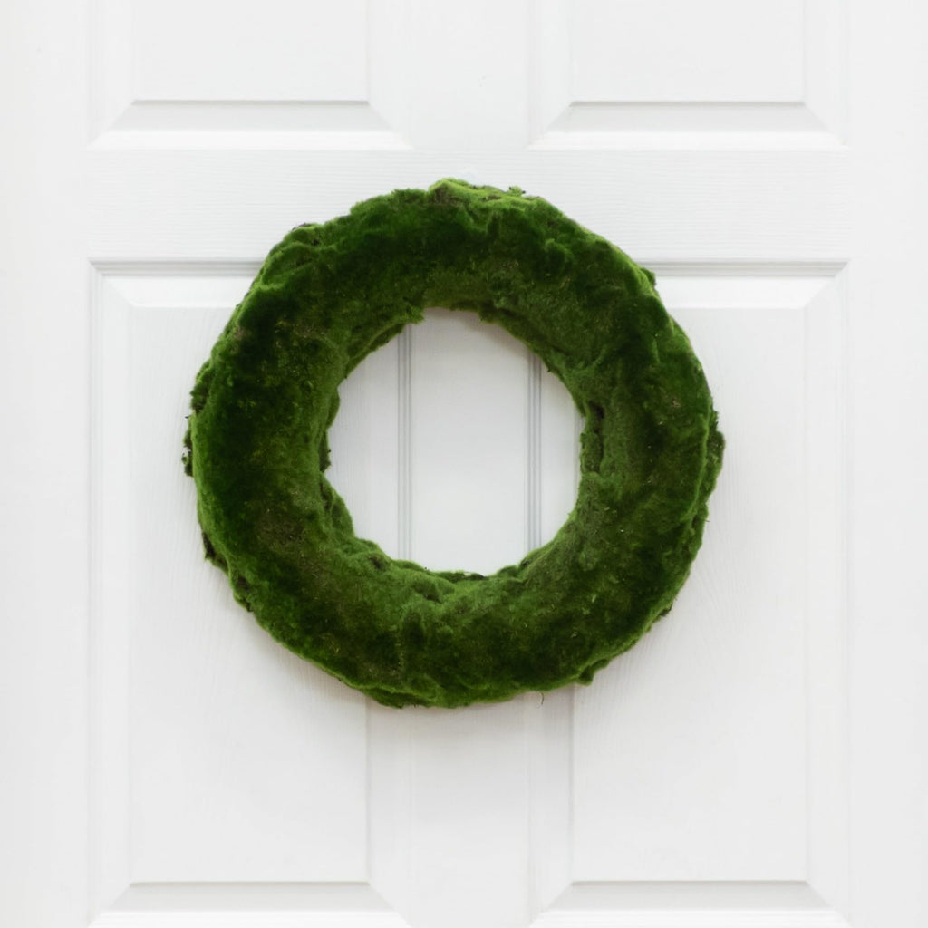 Nearly Natural 18in. Moss Artificial Wreath