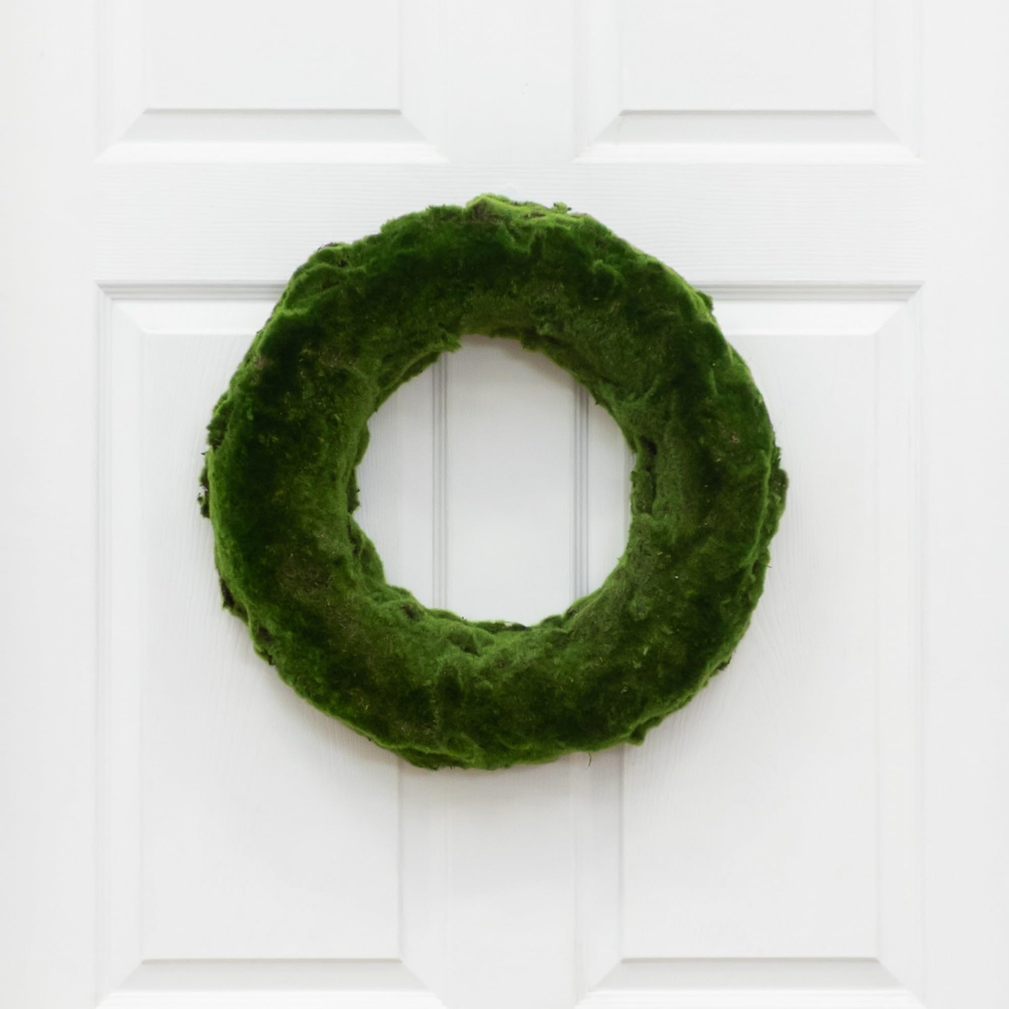 Nearly Natural 18in. Moss Artificial Wreath