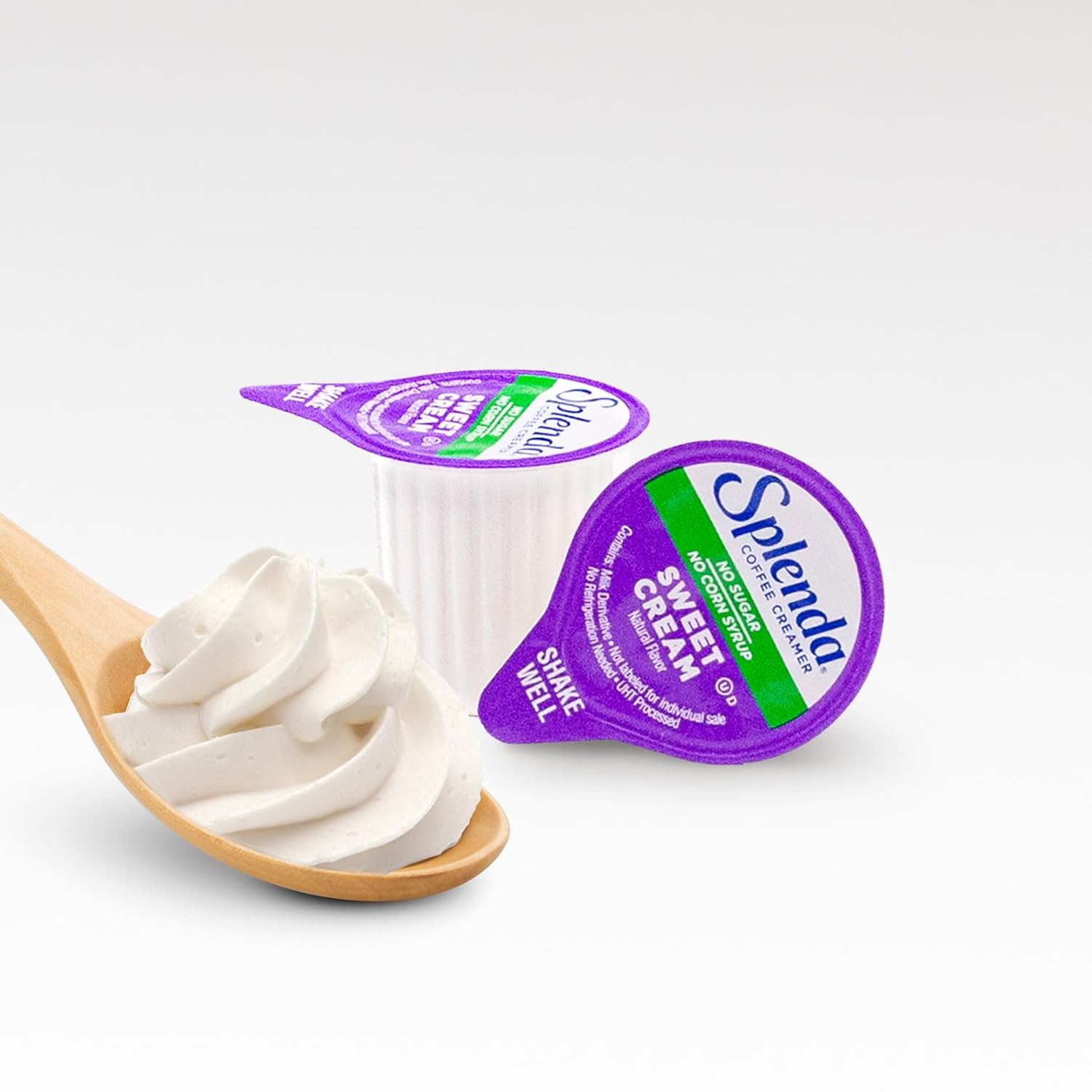 SPLENDA Sugar Free Sweet Cream Coffee Creamer Cups - 180 Count Single Serve Pack
