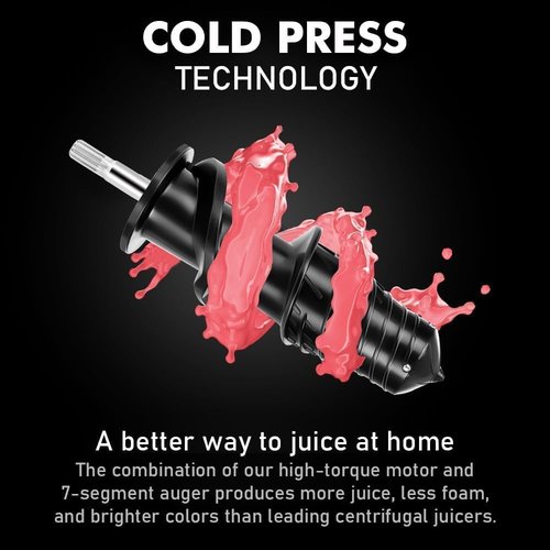 SIFENE Cold Press Juicer Machine, 2nd Gen Whole Fruit Slow Masticating Juicer with Dual Mouth for Celery & Ginger, High Yield Juice Extractor, Anti-Clog Reverse Function, Quiet Motor, Green