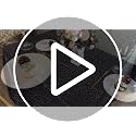 Rectangular Rose Pink Sequin Tablecloth 90x132 Inch - Festive Party Decor