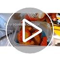 Zhuluck 4Pcs Mini Ketchup Squeeze Bottles 25ml Refillable Bento Box Containers