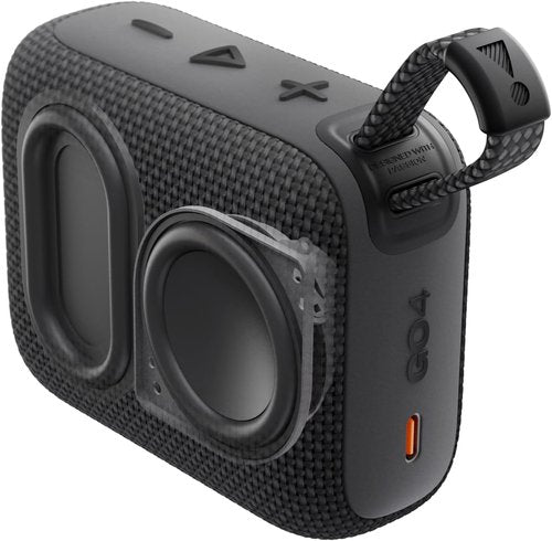 JBL Go 4 - Ultra-Portable Waterproof Bluetooth Speaker | Big JBL Pro Sound & 7-Hour Battery (Blue)