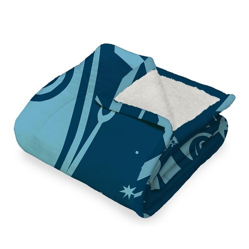 Northwest Moana Silk Touch Sherpa Throw Blanket, 50" x 60", Star Gazer