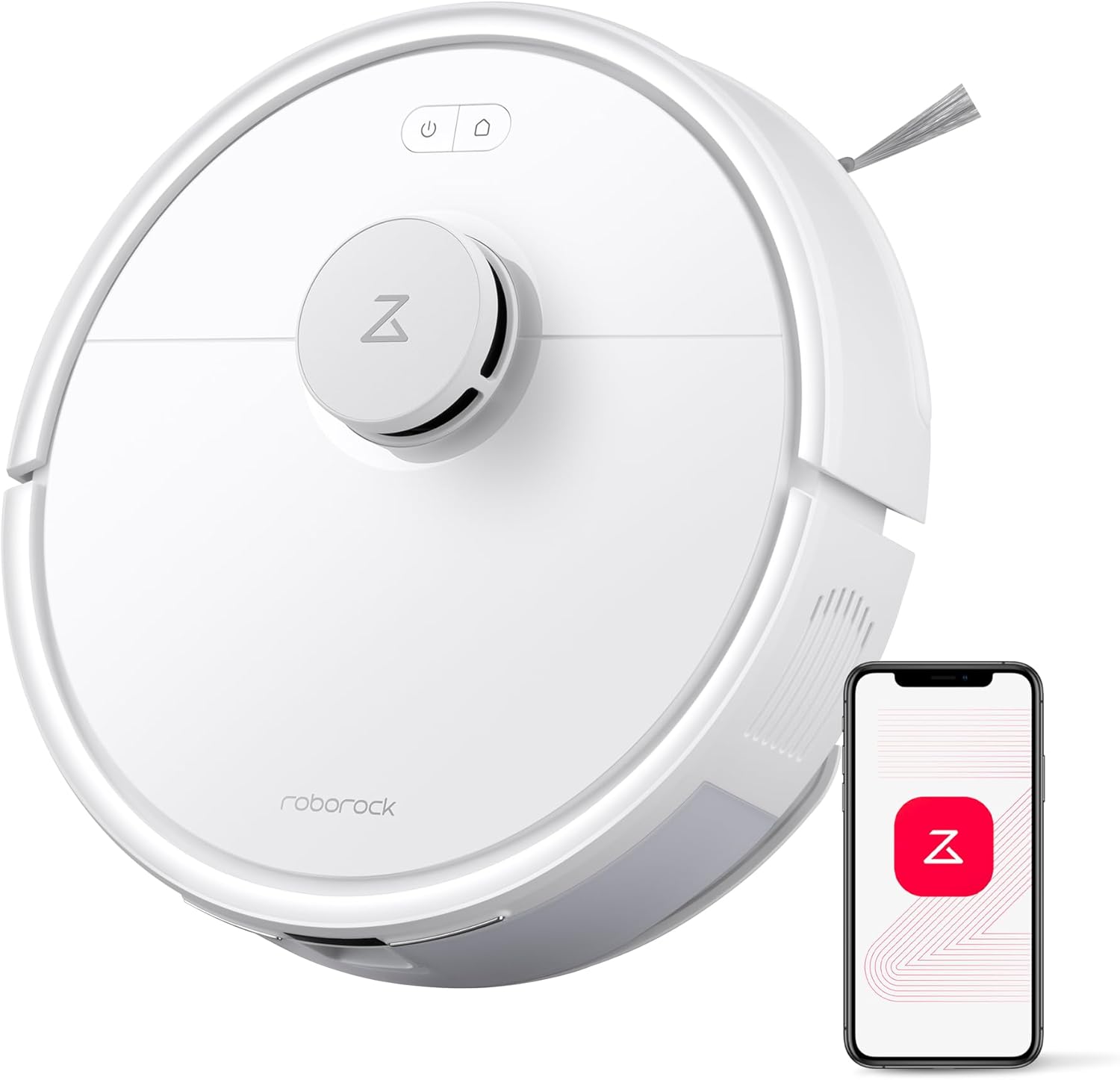 Roborock Q7 L5 Robot Vacuum & Mop Combo - 8,000Pa Suction, LiDAR Navigation, Self-Charging | White