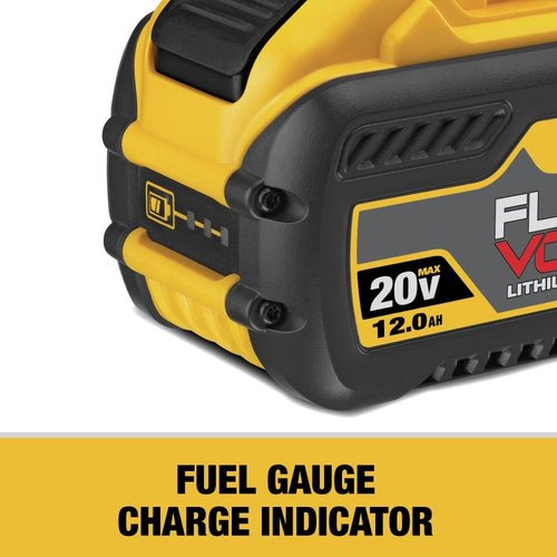 DEWALT FLEXVOLT 20V/60V MAX* 12.0-Ah Battery | High Capacity for Extended Power