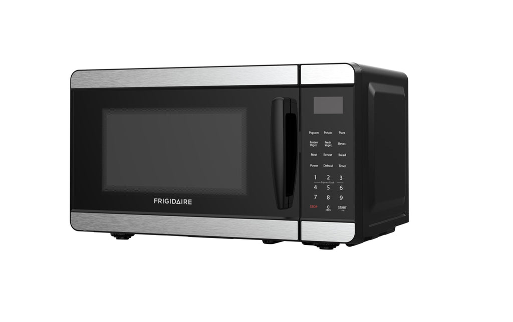Frigidaire Countertop Microwave - Digital Control Panel - 6 Auto Cooking Settings - 10 Power Levels - Child Safety Lock - 0.7 Cu. Ft., Stainless Steel