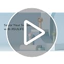 JISULIFE Mini Portable Bladeless Fan | USB Rechargeable, 3 Speeds, Lightweight Design for Travel